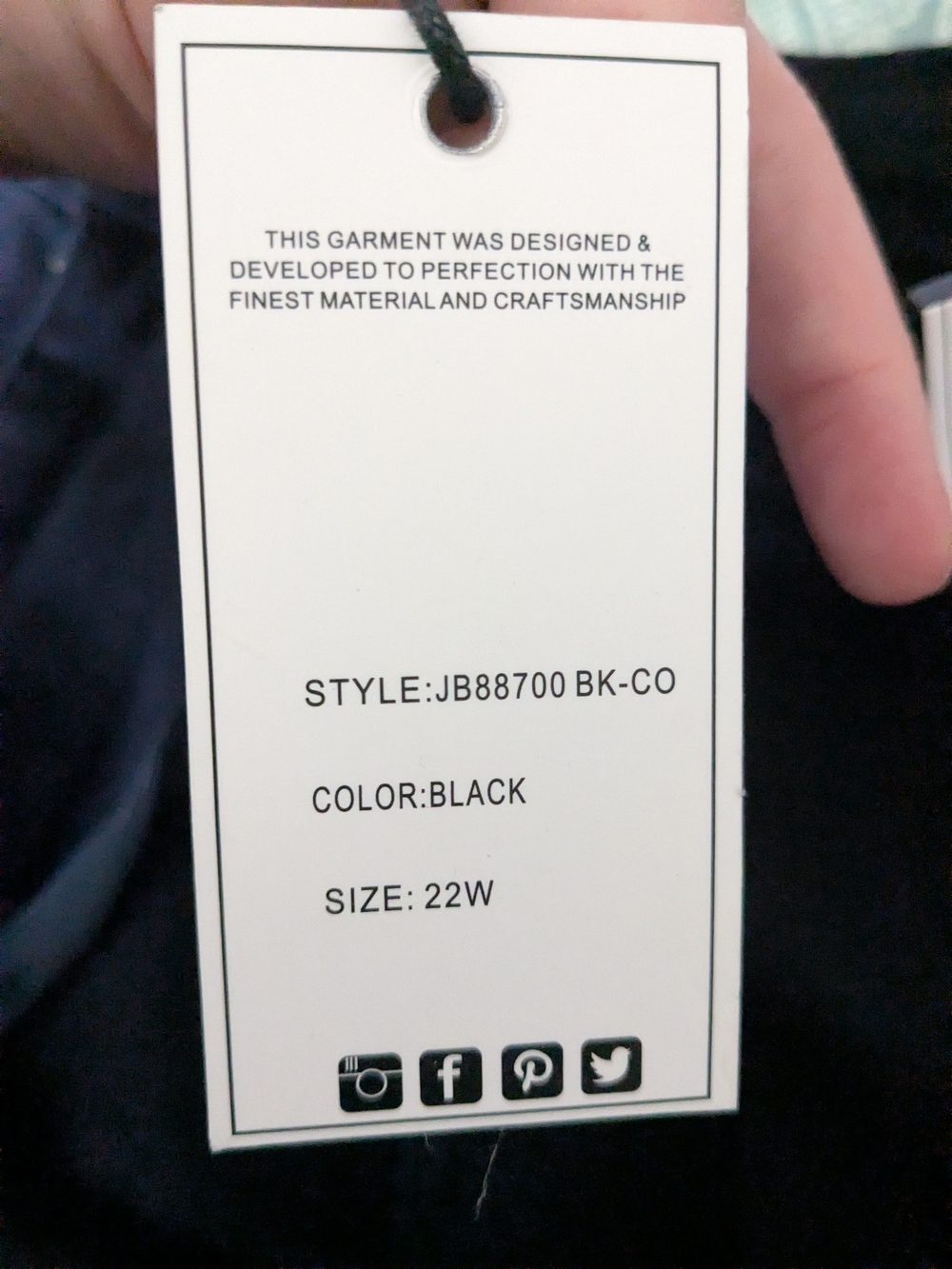 Judy Blue Black High Waist Jeans - Picture 6 of 16